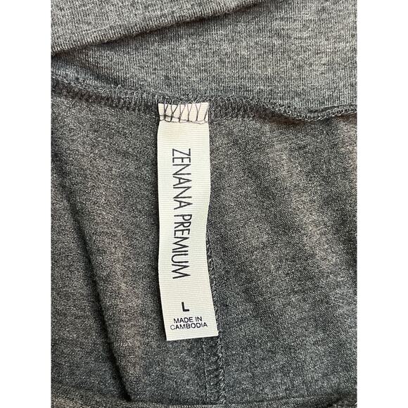 Zenana Premium Lux pull on extra wide leg pants, size large - Picture 2 of 11